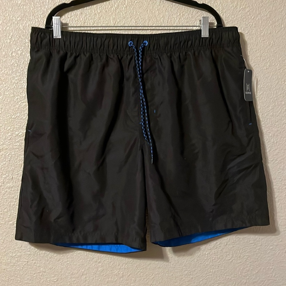 George mins 8 inch swim trunks new with tags